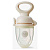 Ниблер с силиконовой сеточкой Happy Baby 15053 cream